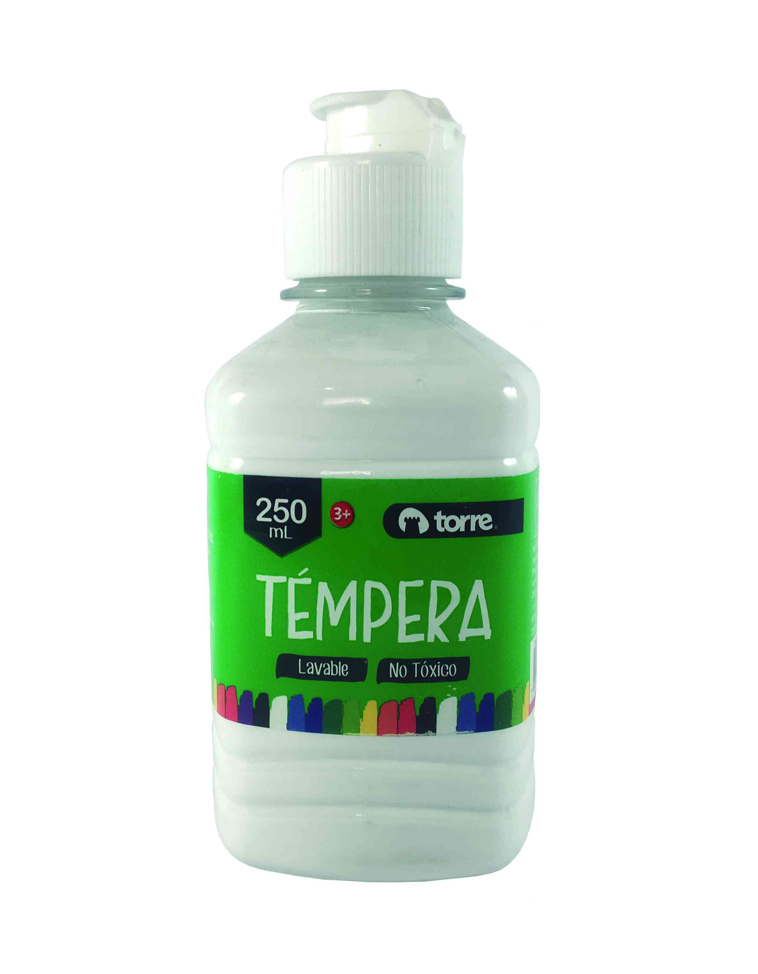 Tempera 250 ml Blanco Torre